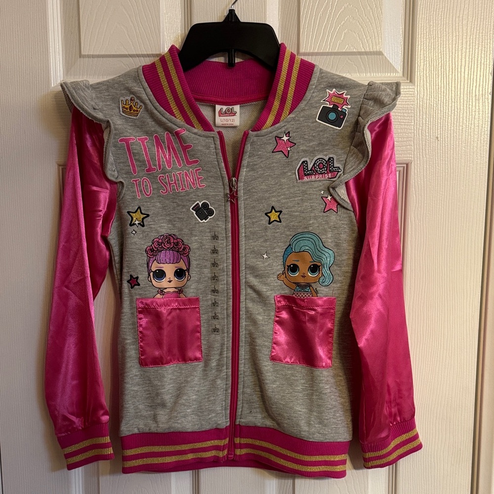 L.O.L. Surprise! Pink and Gray Kids Jacket